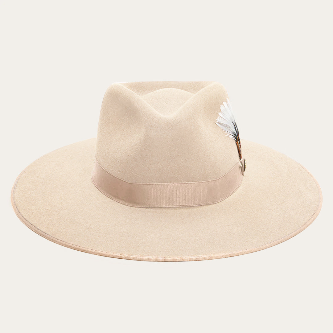 Midtown Wide Flat Brim Hat | Stetson Bone