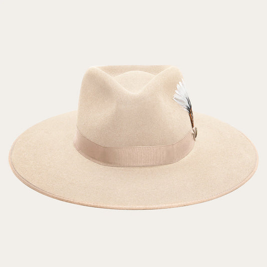 Midtown Wide Flat Brim Hat | Stetson Bone