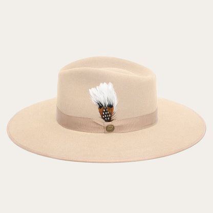 Midtown Wide Flat Brim Hat | Stetson Bone
