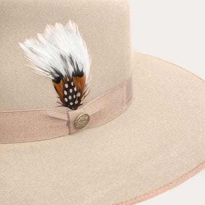 Midtown Wide Flat Brim Hat | Stetson Bone