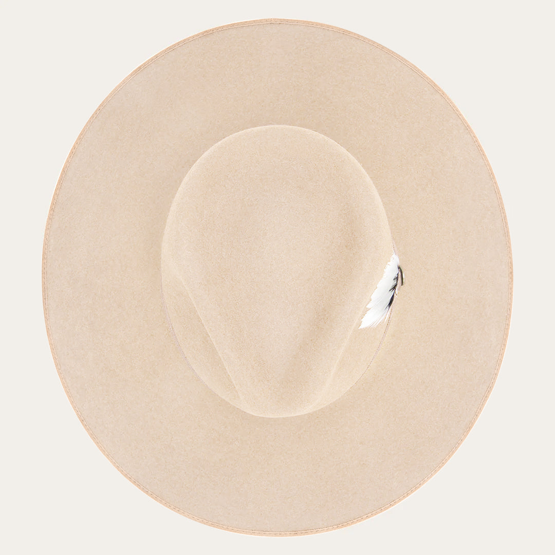 Midtown Wide Flat Brim Hat | Stetson Bone