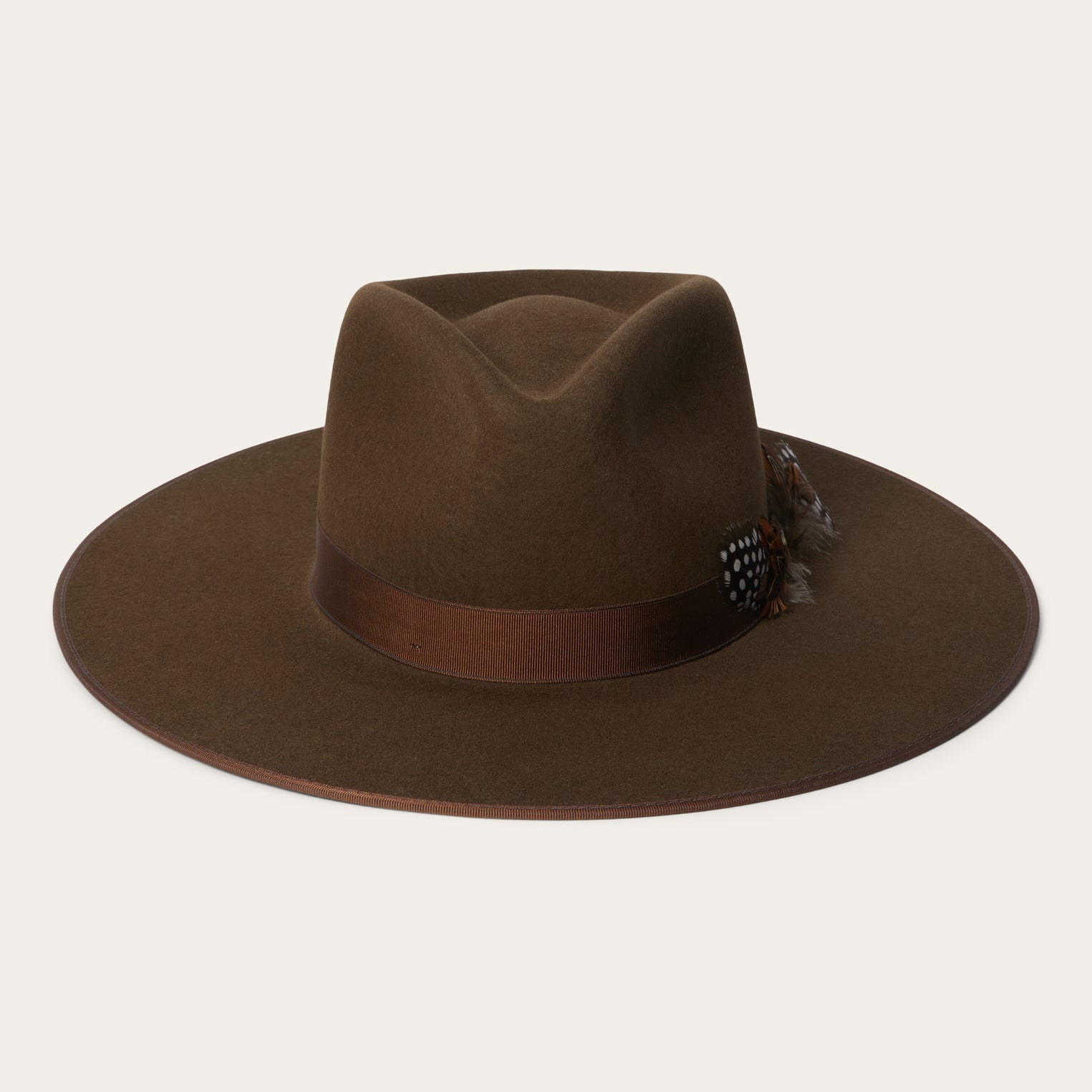 Midtown Wide Flat Brim Hat | Stetson Oak