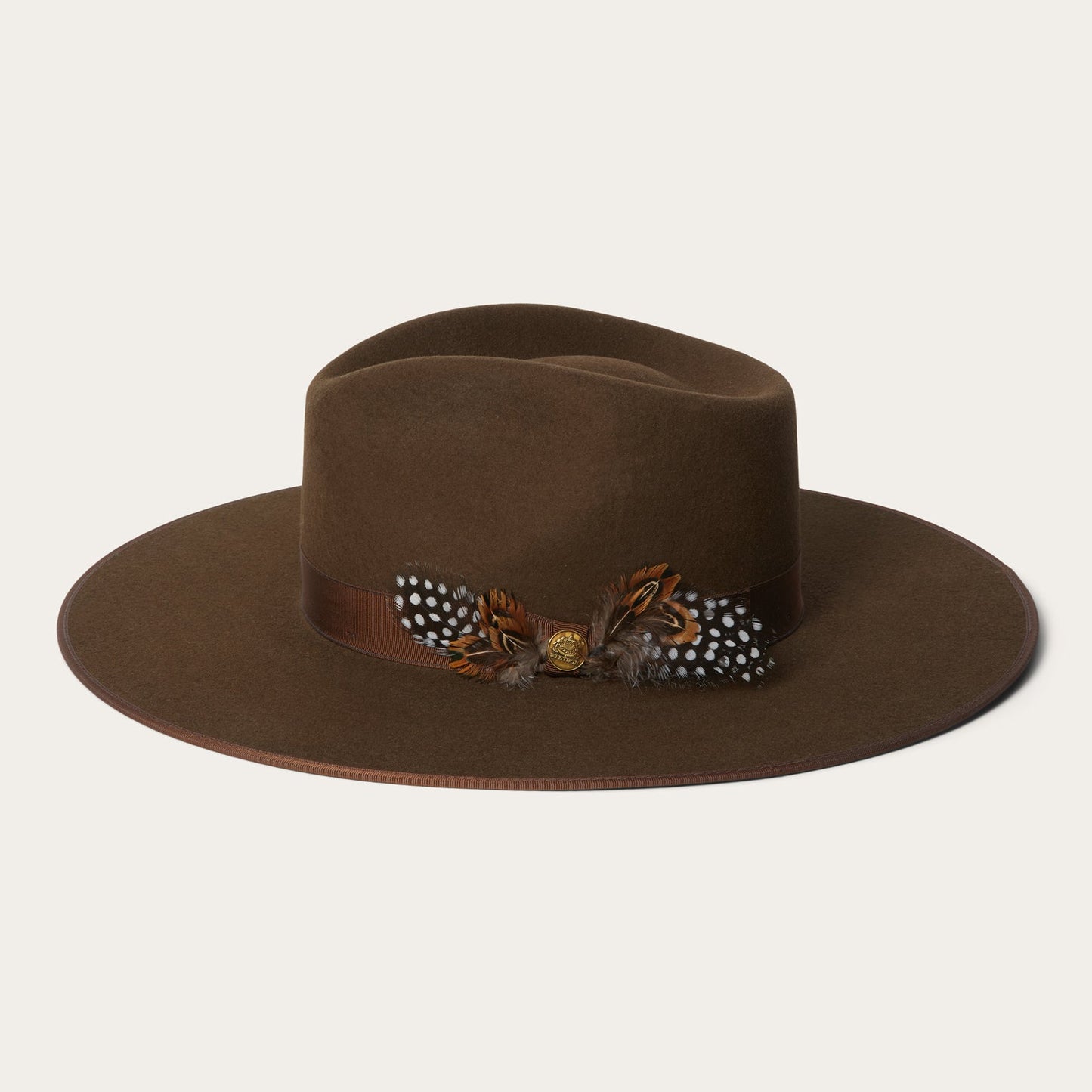 Midtown Wide Flat Brim Hat | Stetson Oak