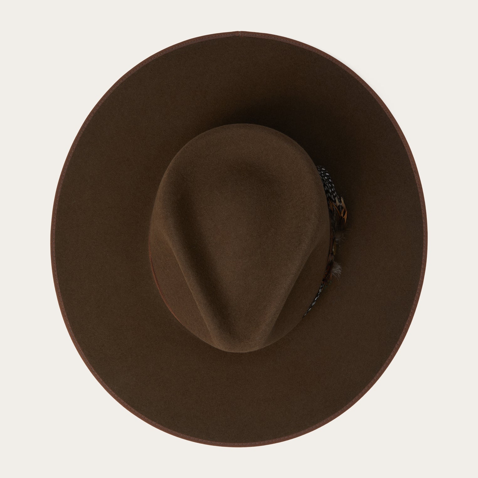 Midtown Wide Flat Brim Hat | Stetson Oak