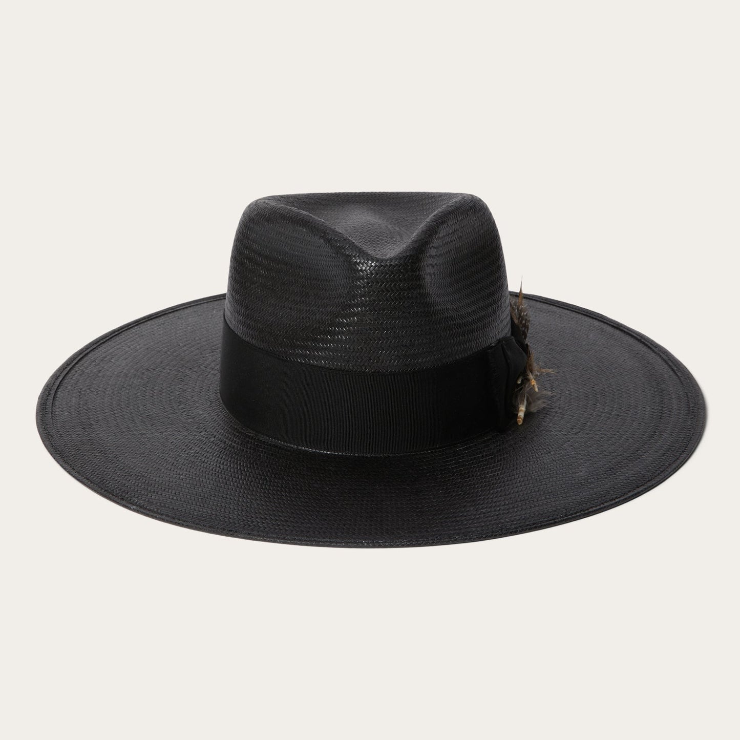 Atacama Straw Fedora | Stetson Black