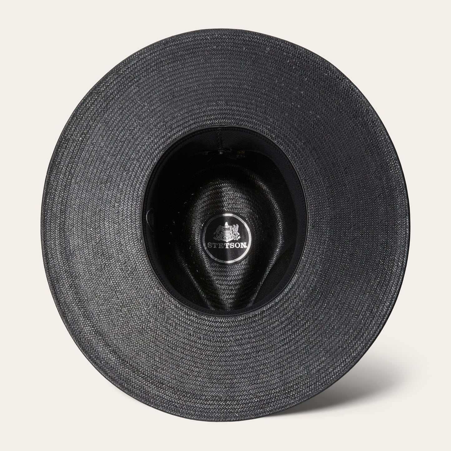 Atacama Straw Fedora | Stetson Black