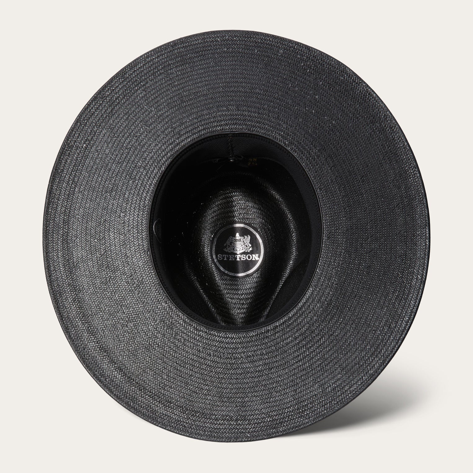 Atacama Straw Fedora | Stetson Black