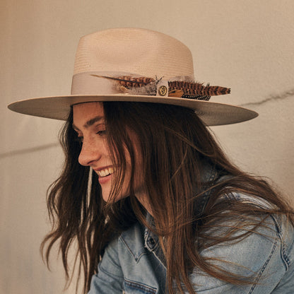 Atacama Straw Fedora | Stetson Silverbelly