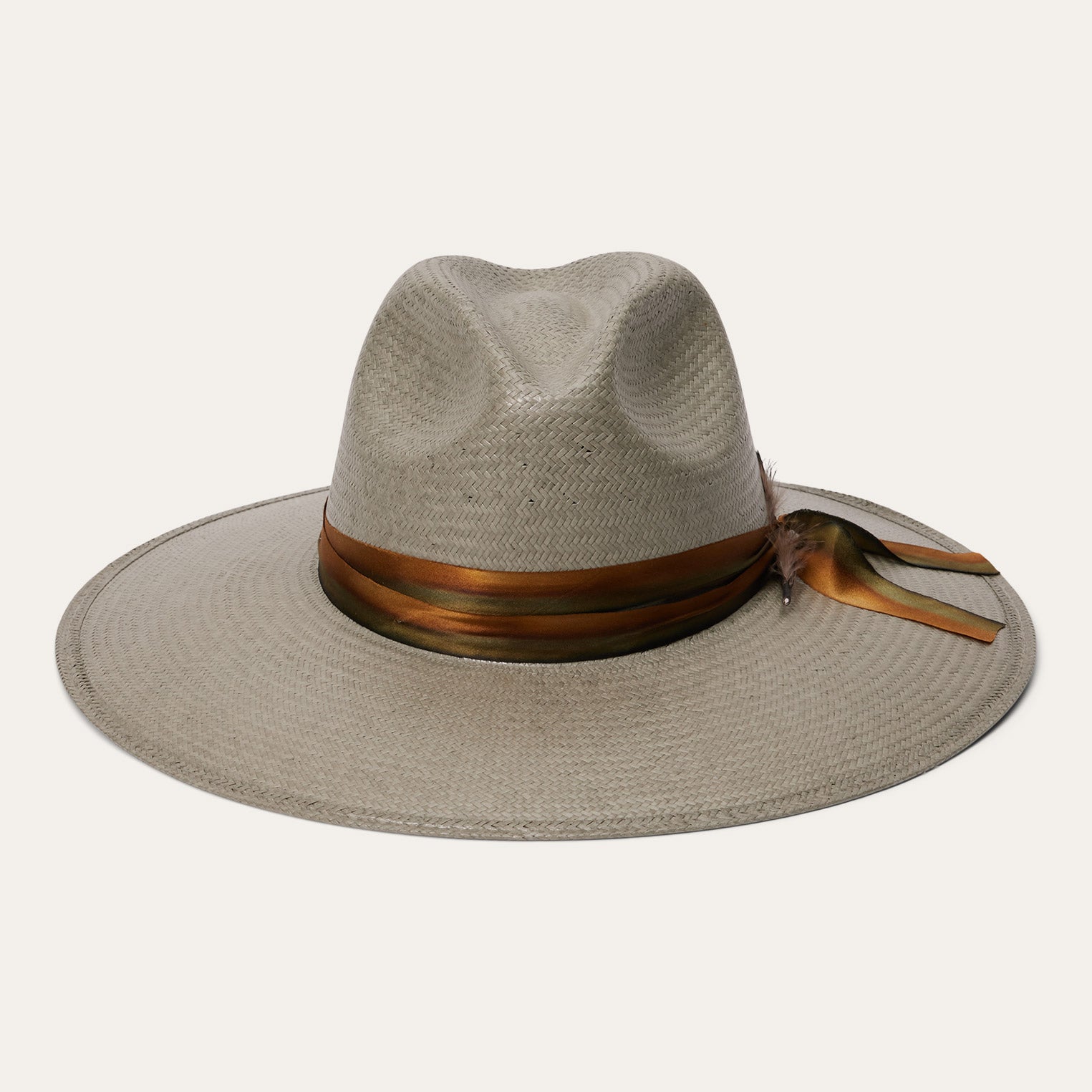 Caelus Straw Fedora | Stetson Seafoam