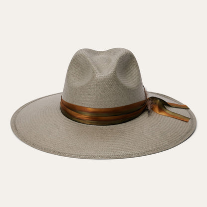 Caelus Straw Fedora | Stetson Seafoam