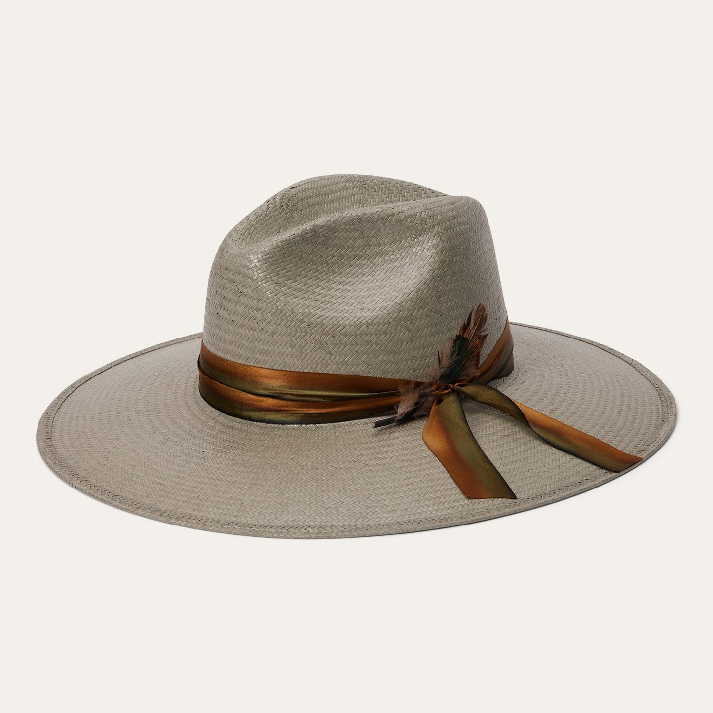 Caelus Straw Fedora | Stetson Seafoam