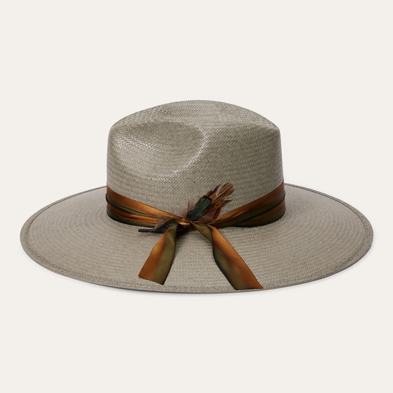 Caelus Straw Fedora | Stetson Seafoam