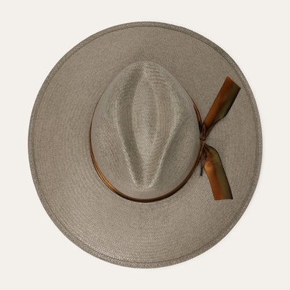 Caelus Straw Fedora | Stetson Seafoam