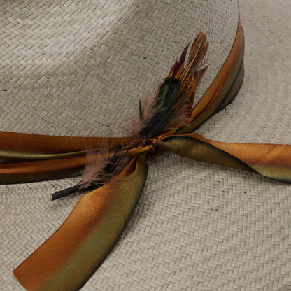 Caelus Straw Fedora | Stetson Seafoam