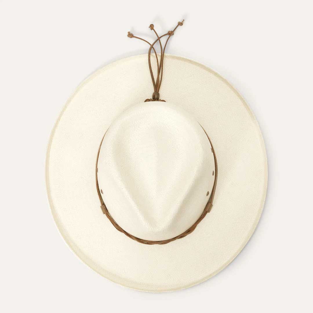 Helena Straw Fedora | Stetson Natural