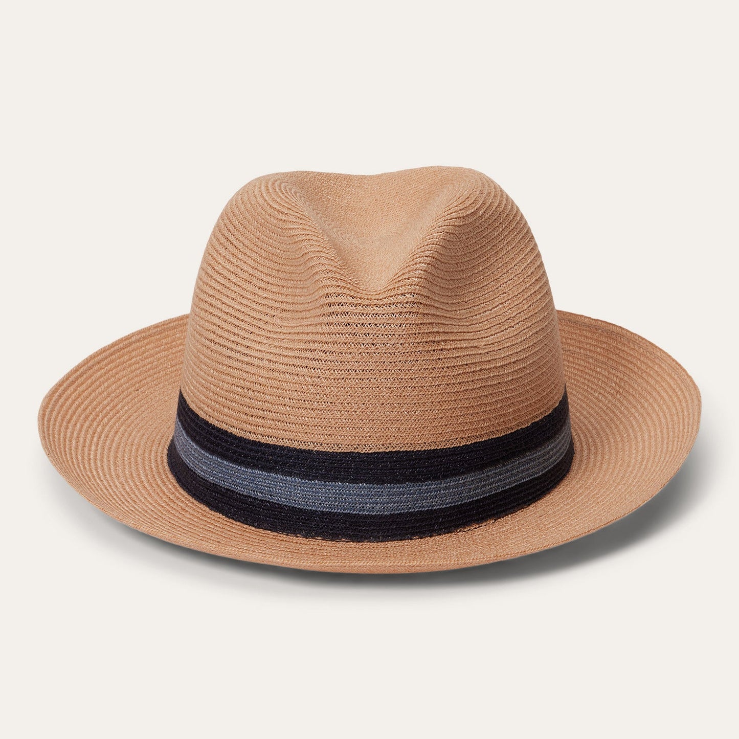 Triad Straw Fedora | Stetson Turquoise