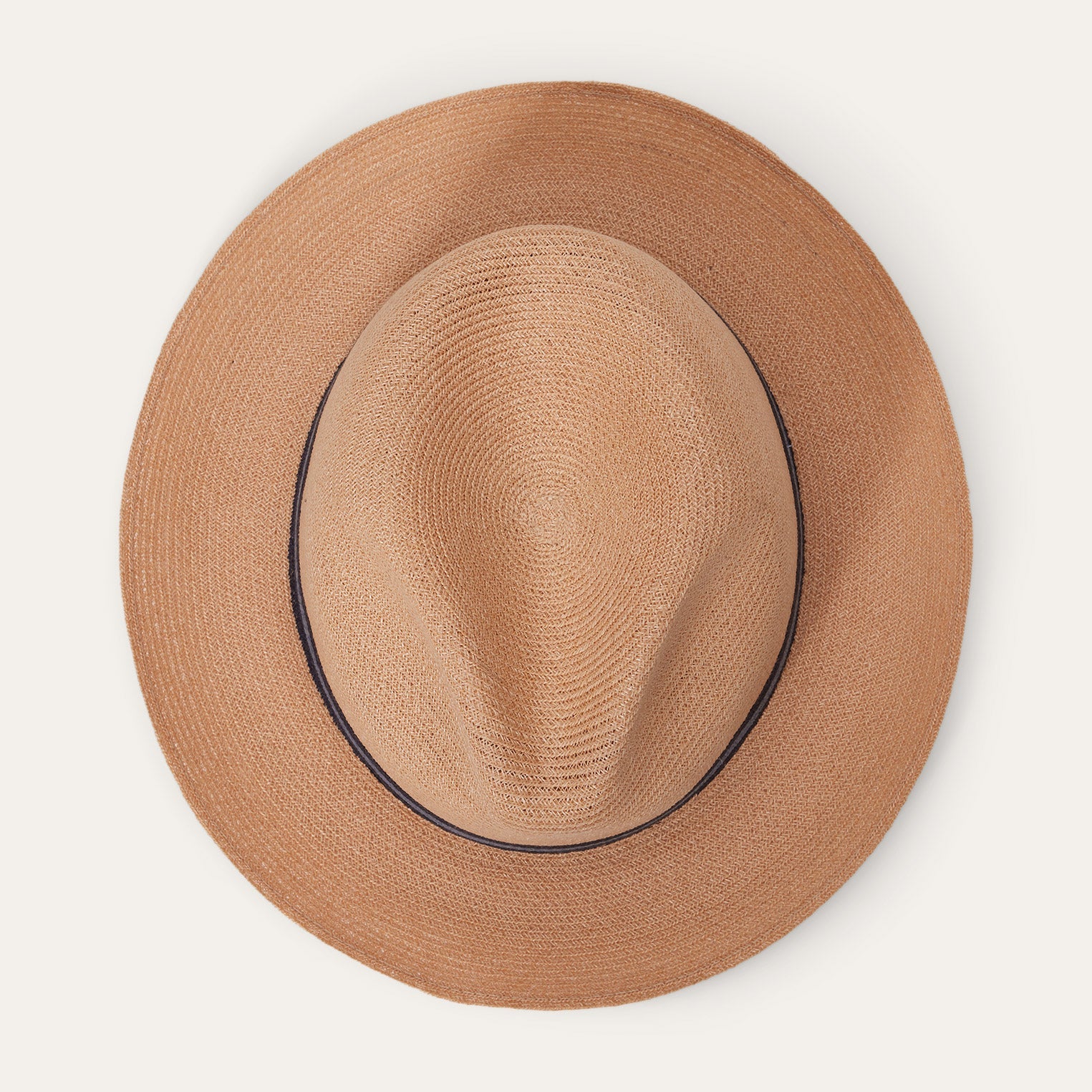 Triad Straw Fedora | Stetson Turquoise