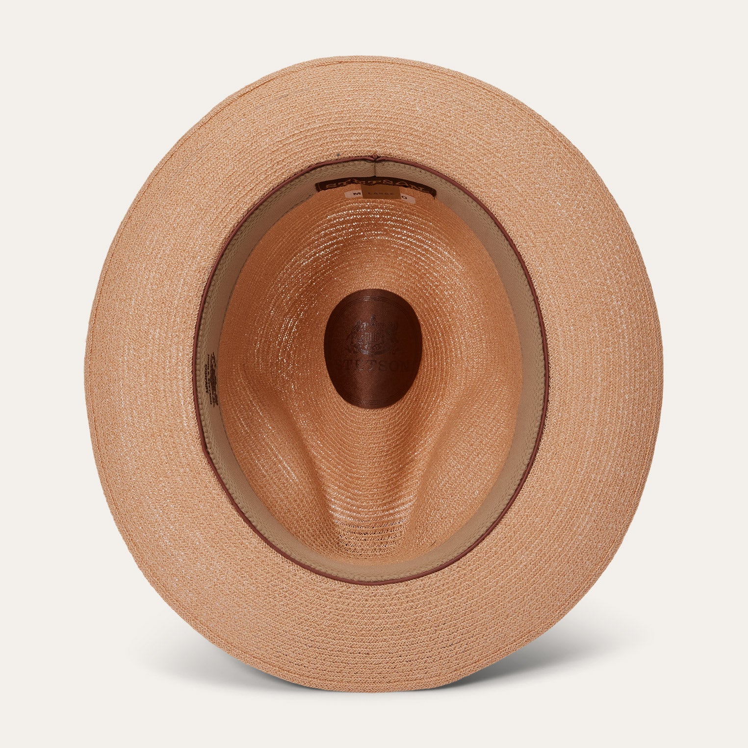 Triad Straw Fedora | Stetson Turquoise