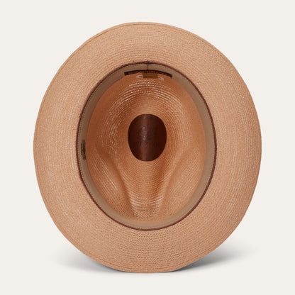 Triad Straw Fedora | Stetson Turquoise