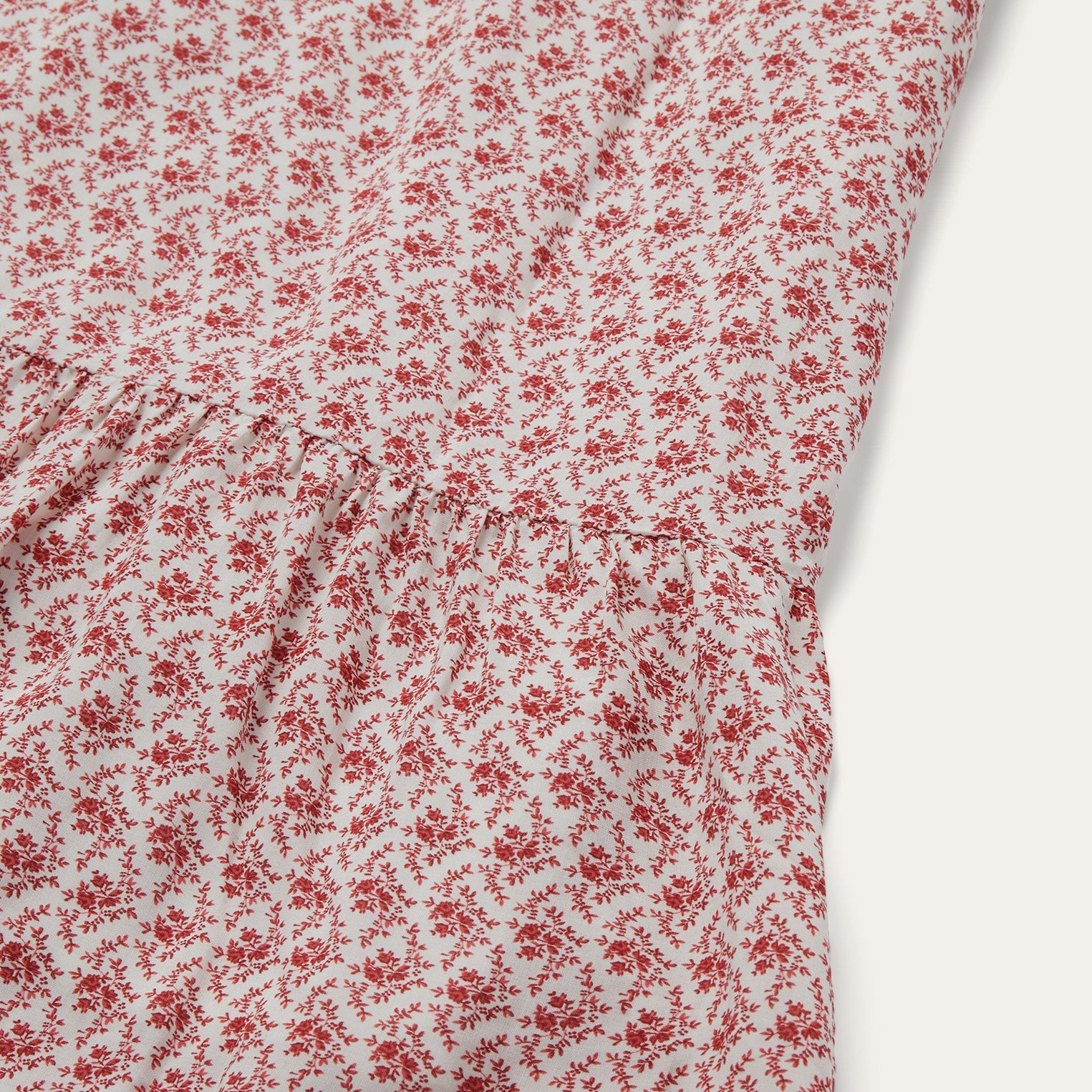 Cottage Floral Dress | Stetson Red