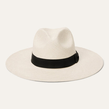 The Naturalist Straw Hat | Stetson Natural - Black Band