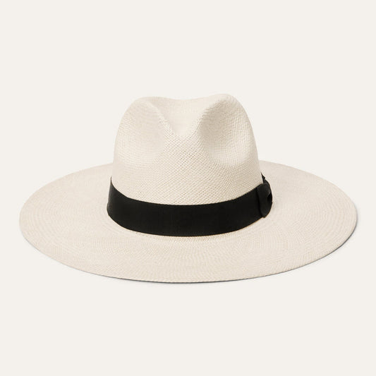 The Naturalist Straw Hat | Stetson Natural - Black Band