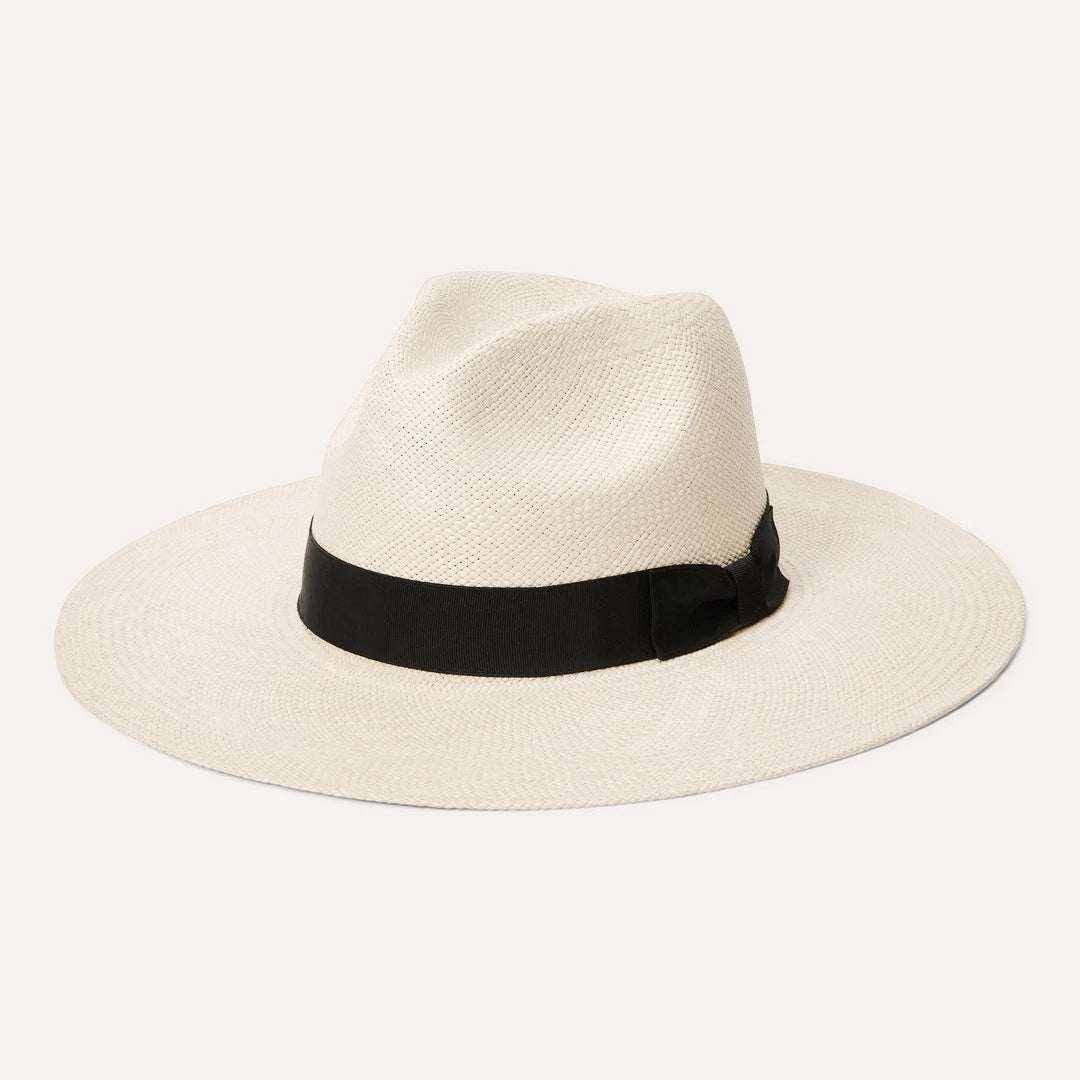 The Naturalist Straw Hat | Stetson Natural - Black Band