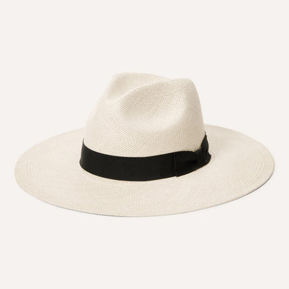 The Naturalist Straw Hat | Stetson Natural - Black Band
