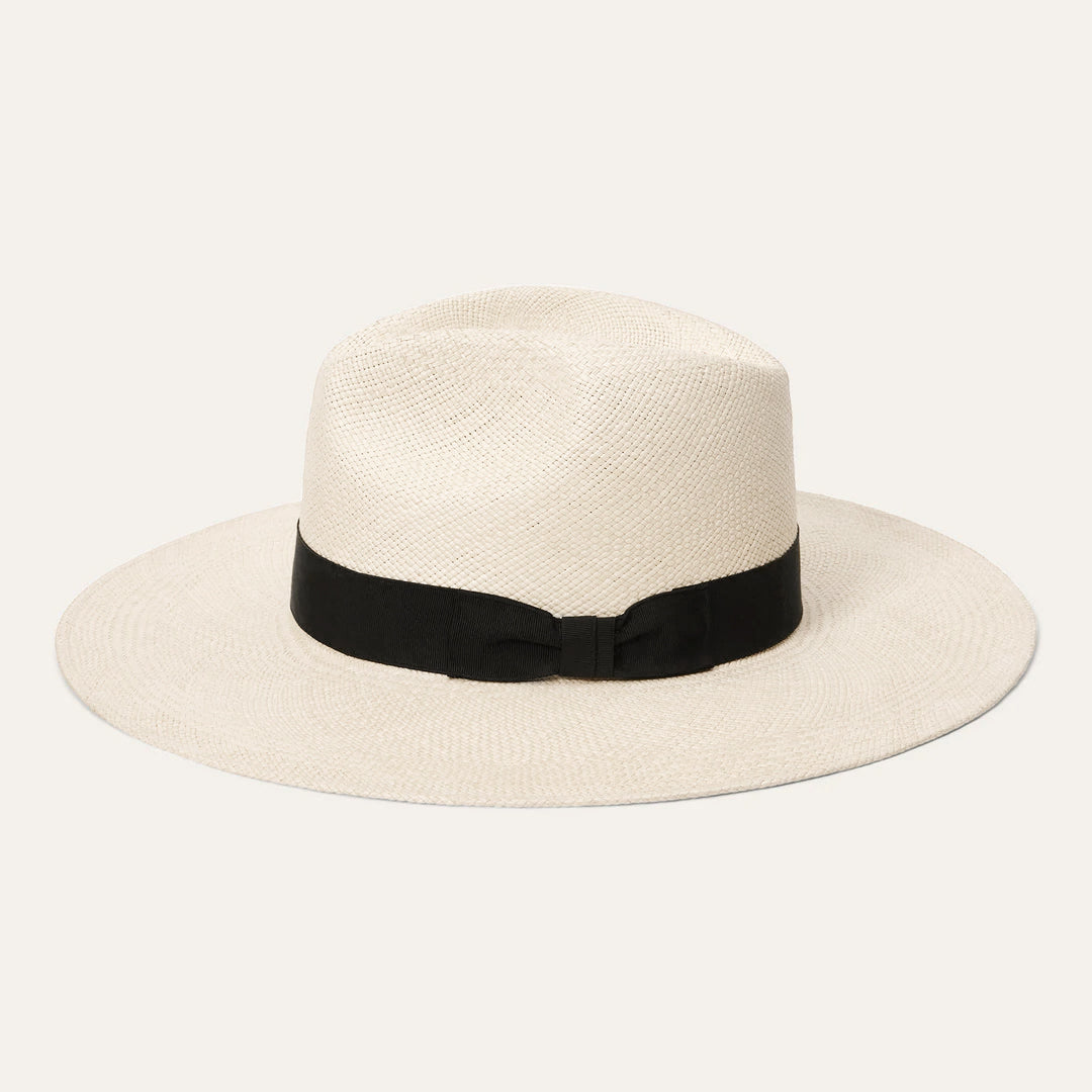 The Naturalist Straw Hat | Stetson Natural - Black Band