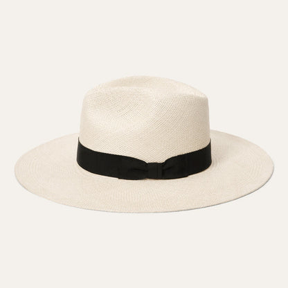 The Naturalist Straw Hat | Stetson Natural - Black Band
