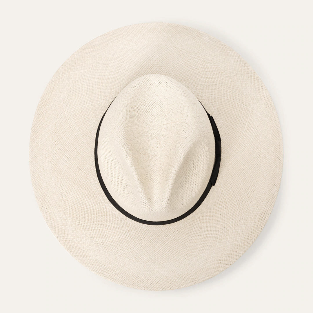 The Naturalist Straw Hat | Stetson Natural - Black Band