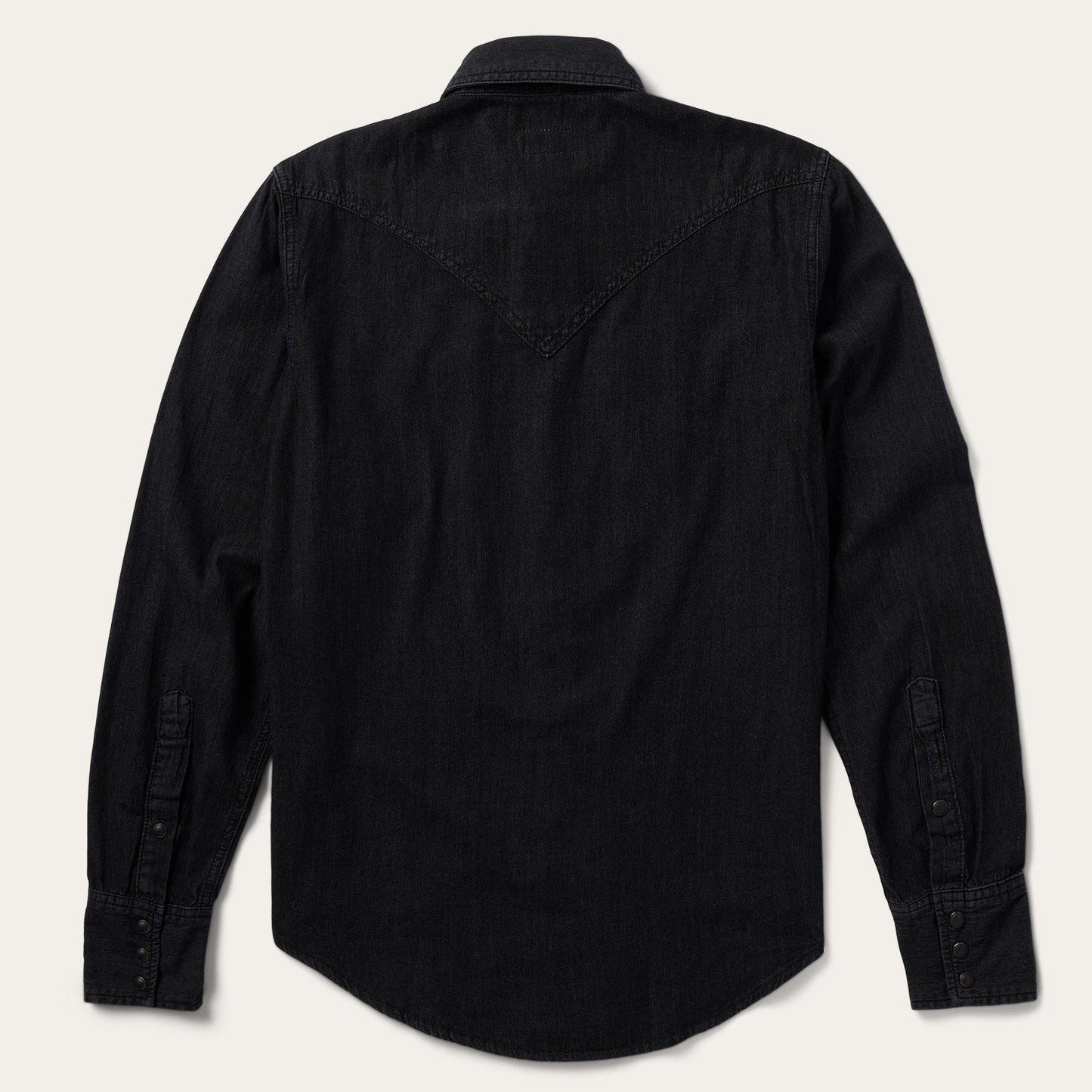 Modern Denim Western Shirt | Stetson Black