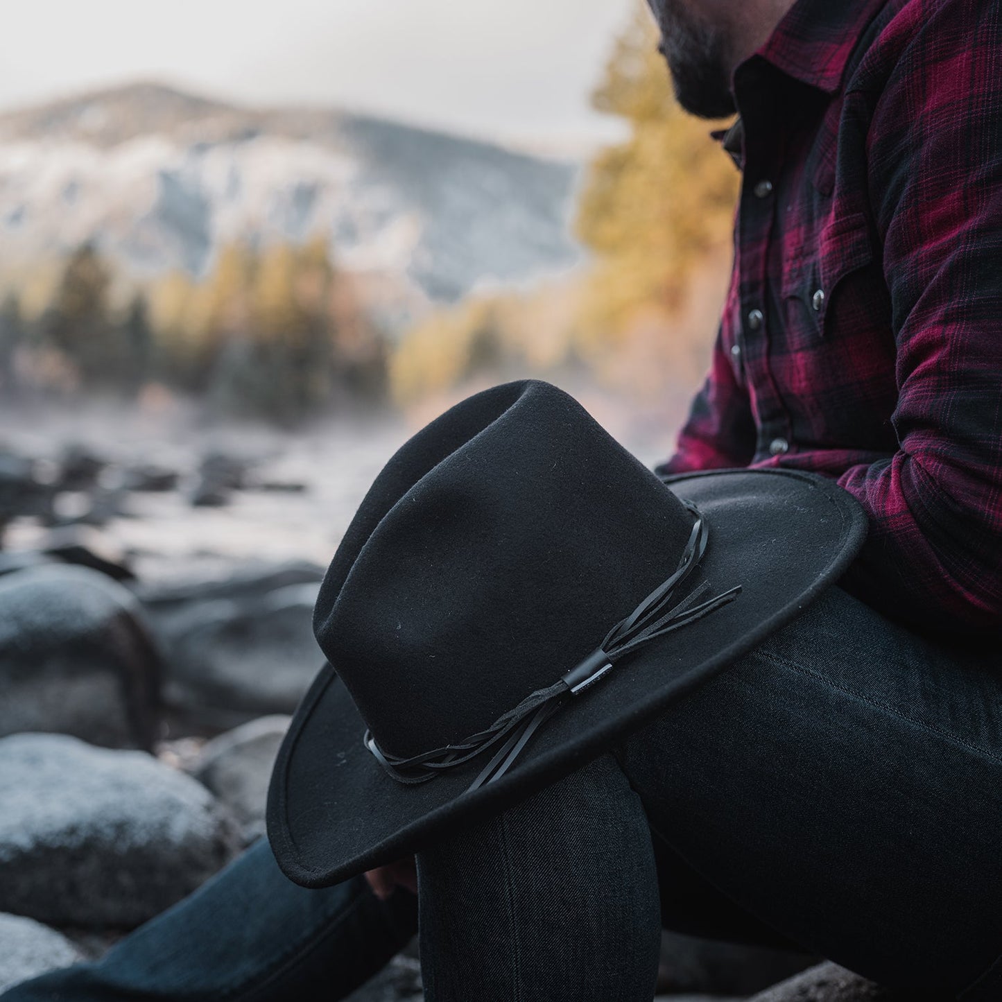 Gus Crushable Outdoor Hat | Stetson Black
