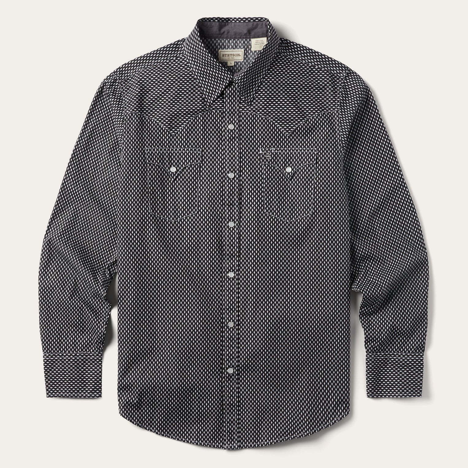 Black Diamond Shirt | Stetson Black