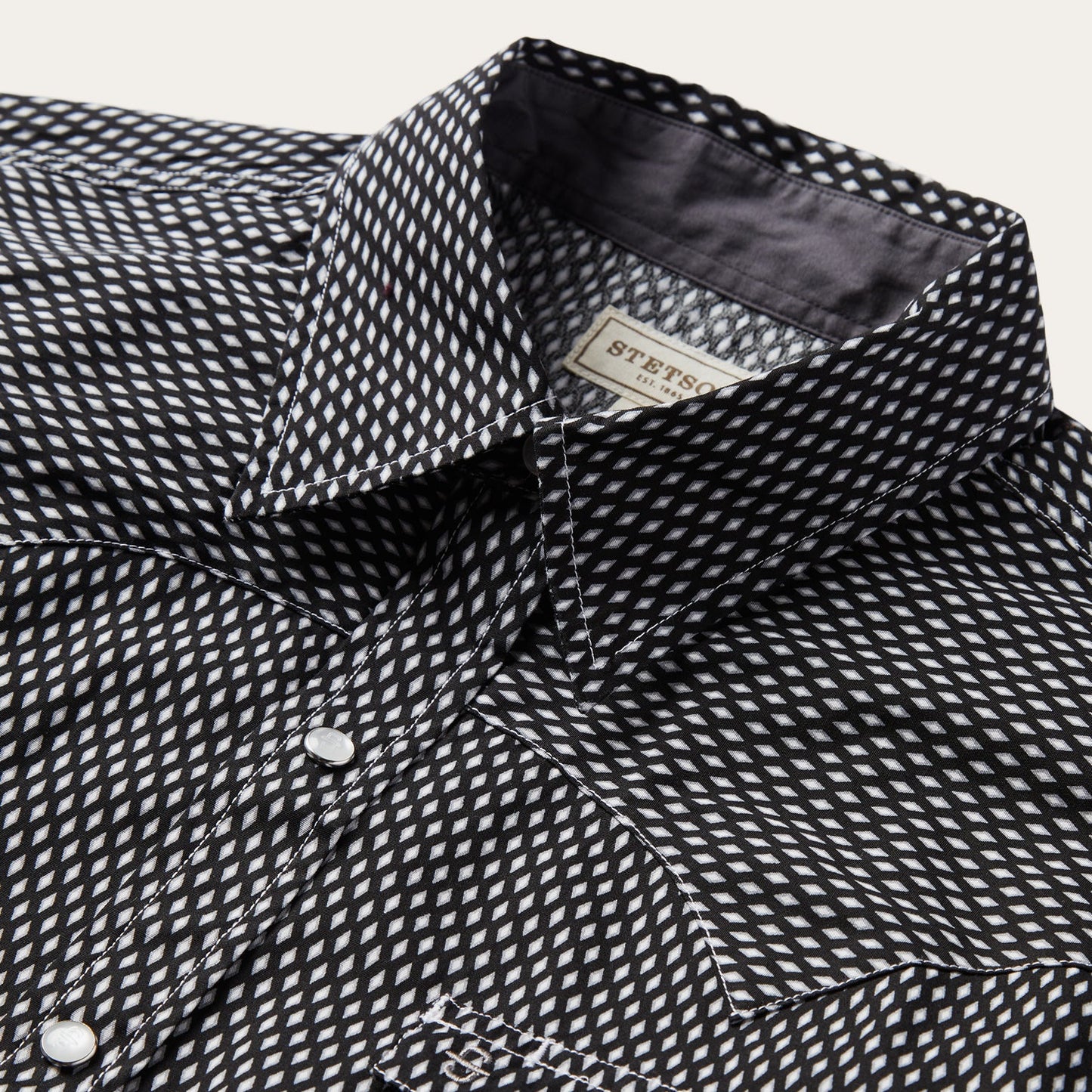 Black Diamond Shirt | Stetson Black