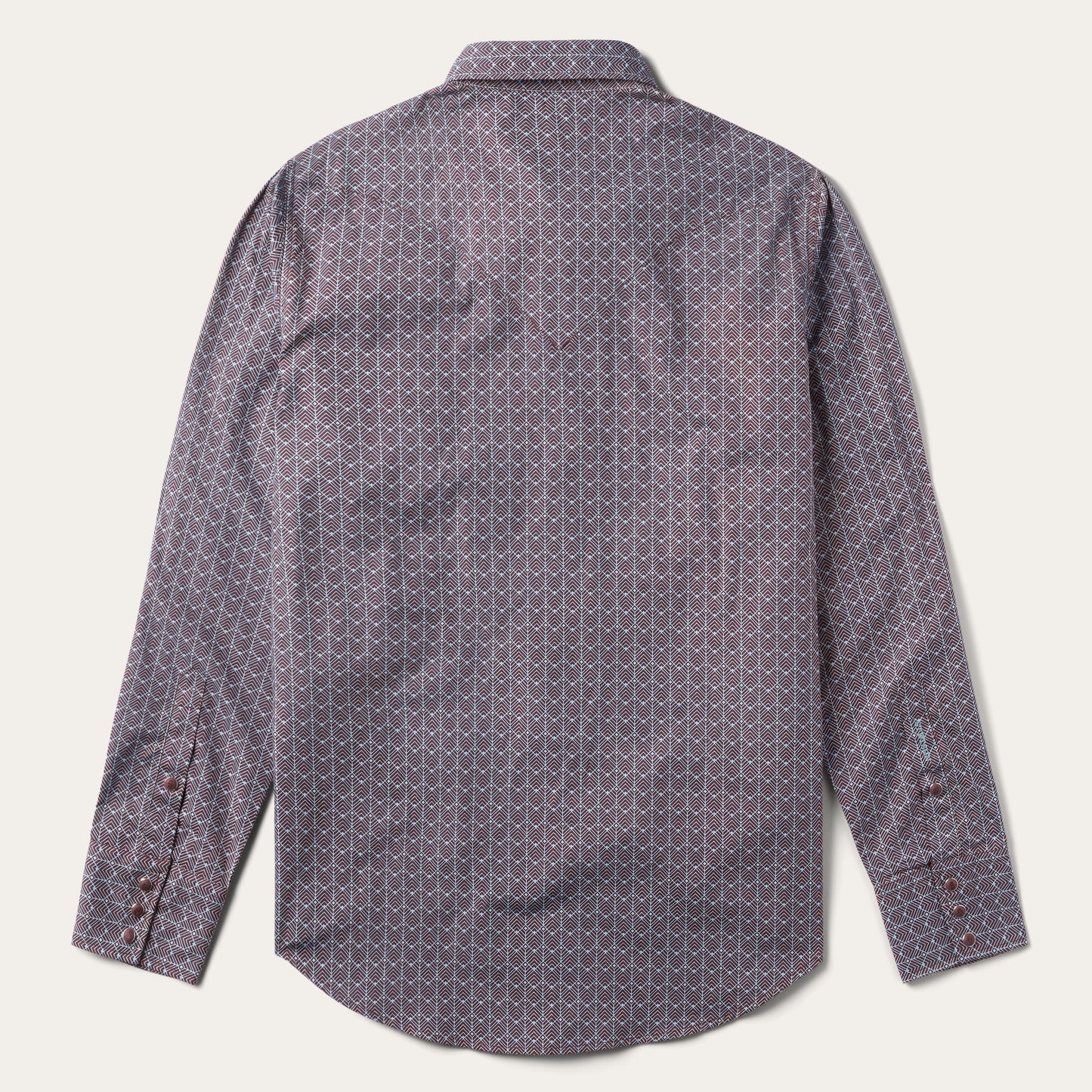 Chevron Grid Shirt | Stetson Brown