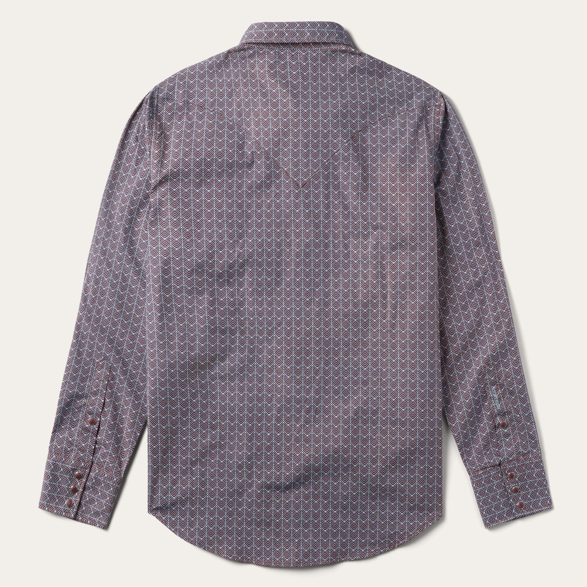 Chevron Grid Shirt | Stetson Brown