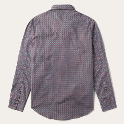 Chevron Grid Shirt | Stetson Brown