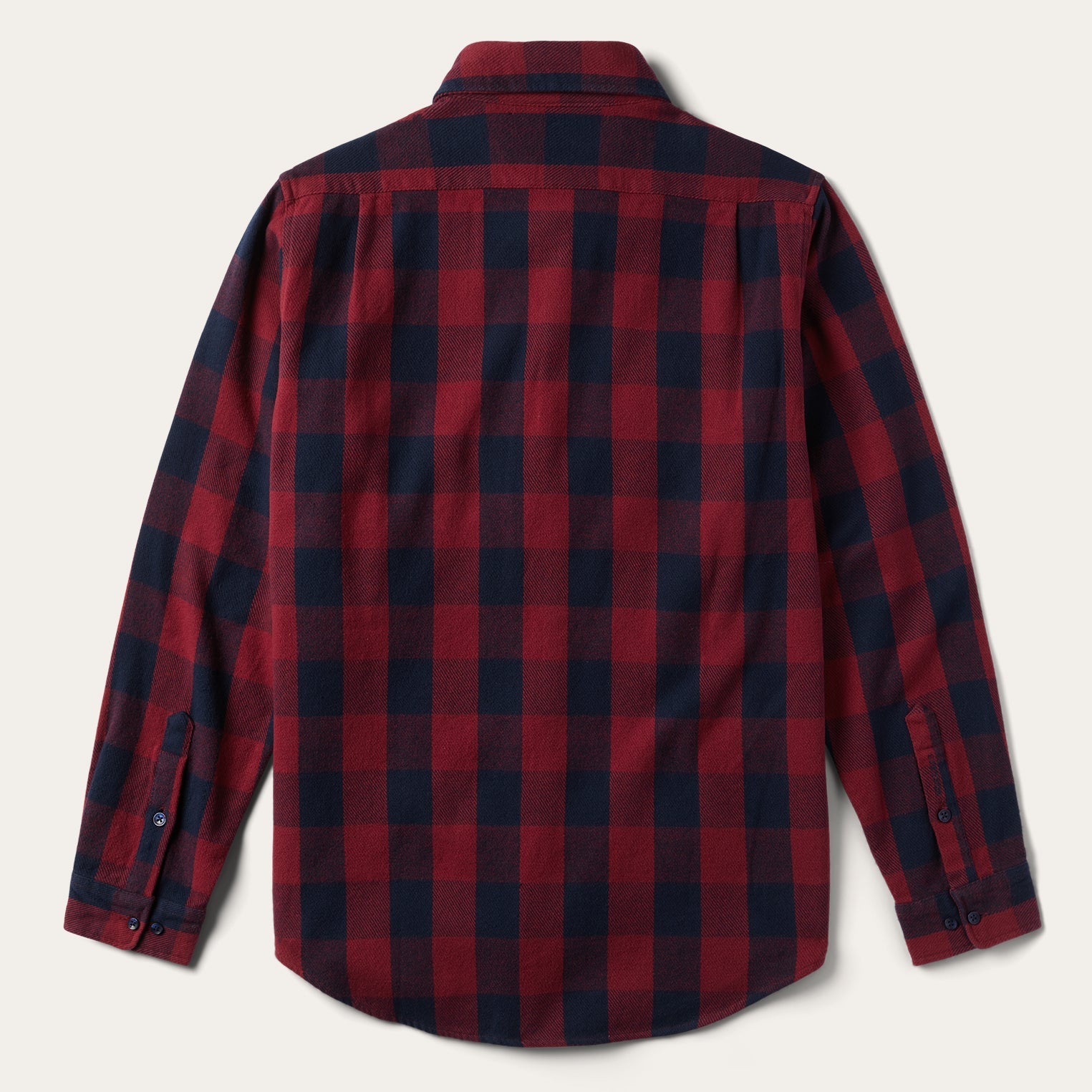 Buffalo Check Twill Shirt | Stetson Red