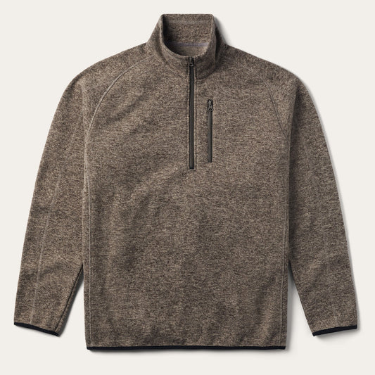 Tan Bonded Knit Sweater | Stetson Tan