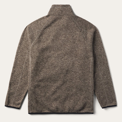 Tan Bonded Knit Sweater | Stetson Tan