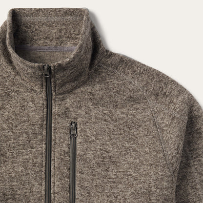 Tan Bonded Knit Sweater | Stetson Tan