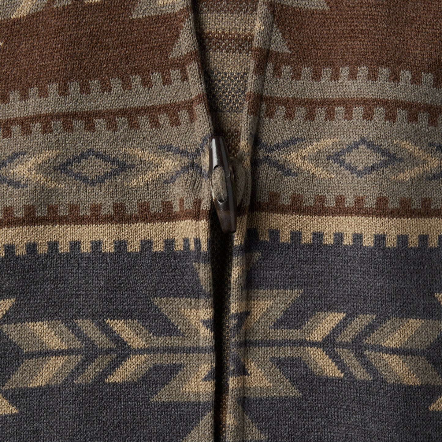 Aztec Print Sweater Poncho | Stetson Multi