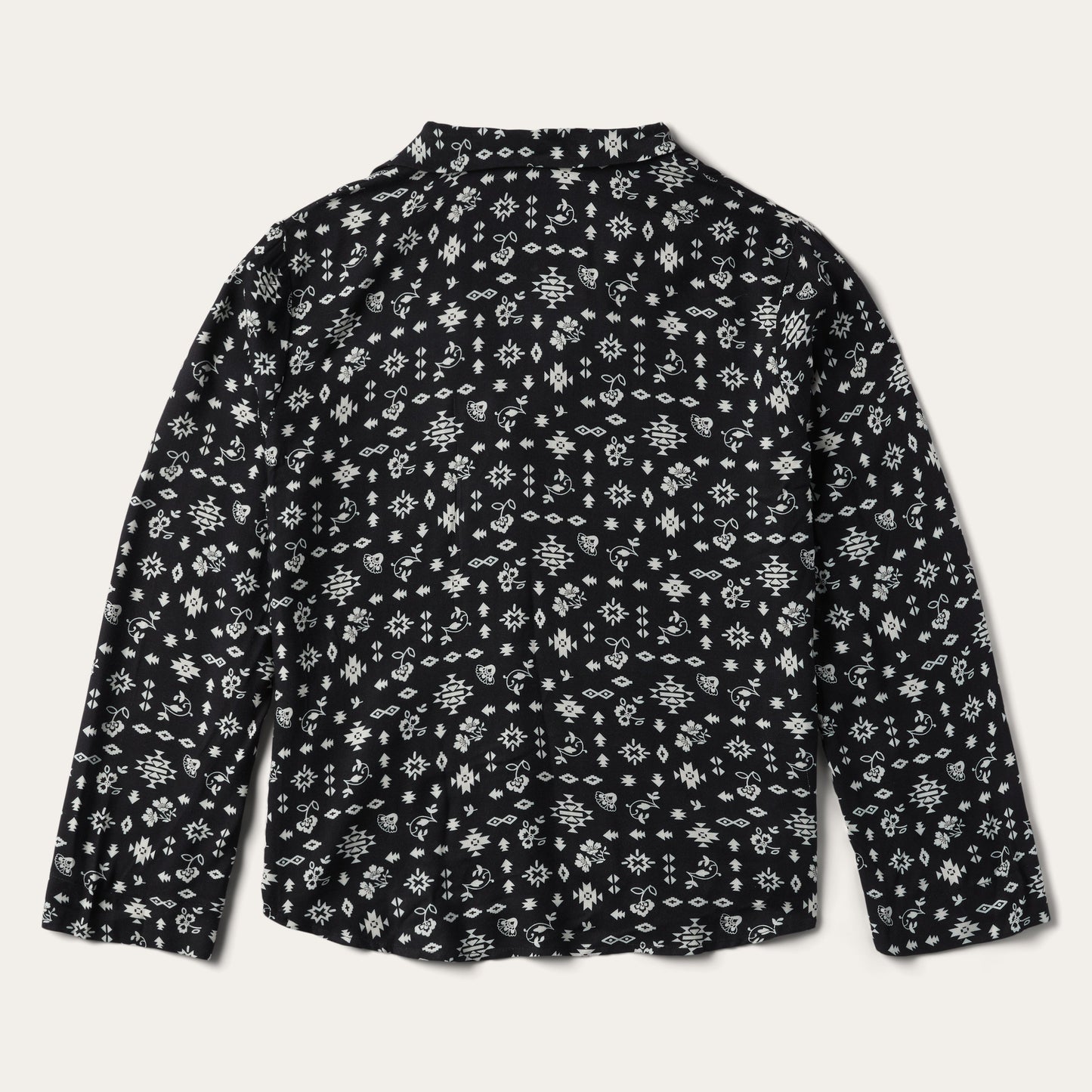 Southwestern Ditzy Print Blouse | Stetson Black