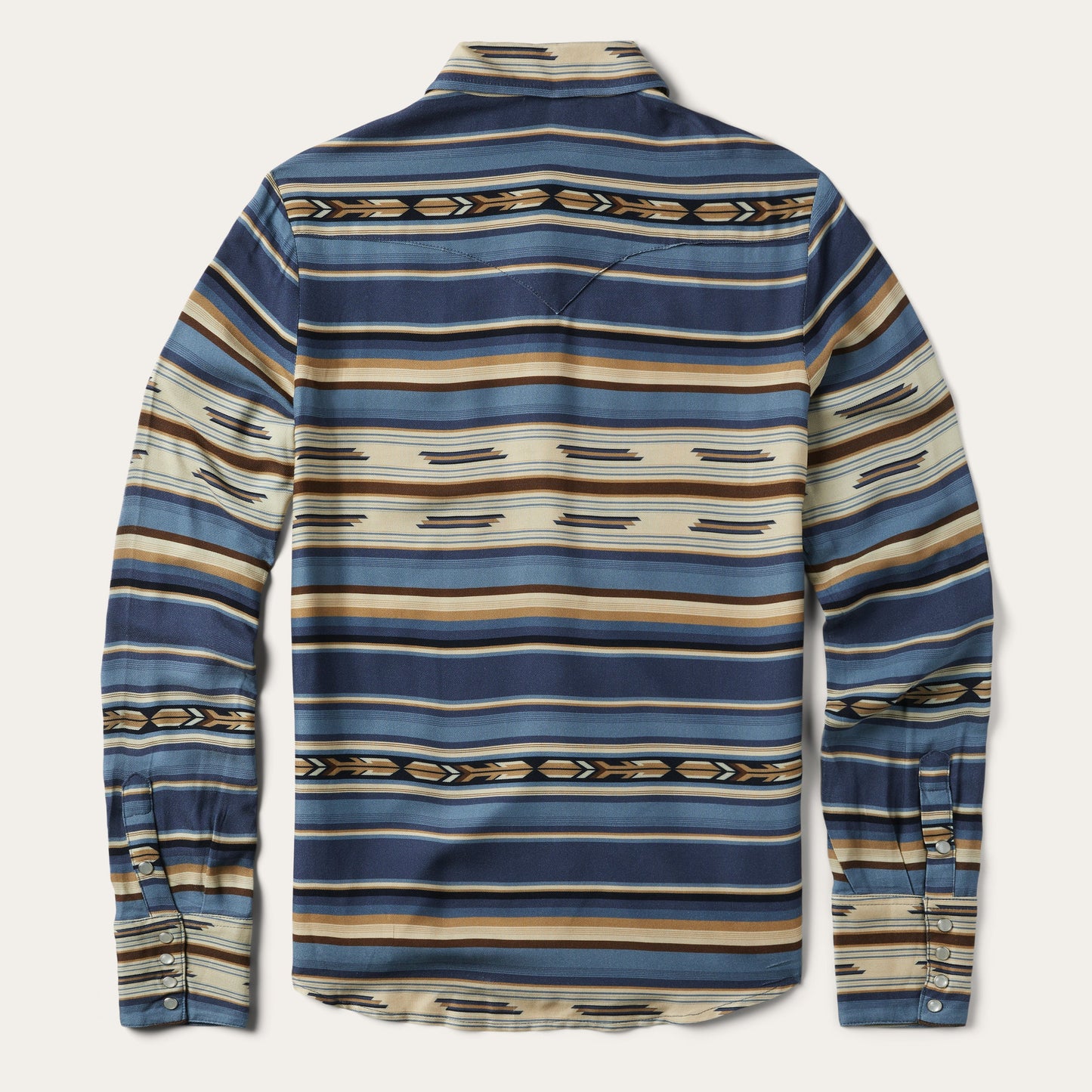Indigo Serape Print Shirt | Stetson Blue