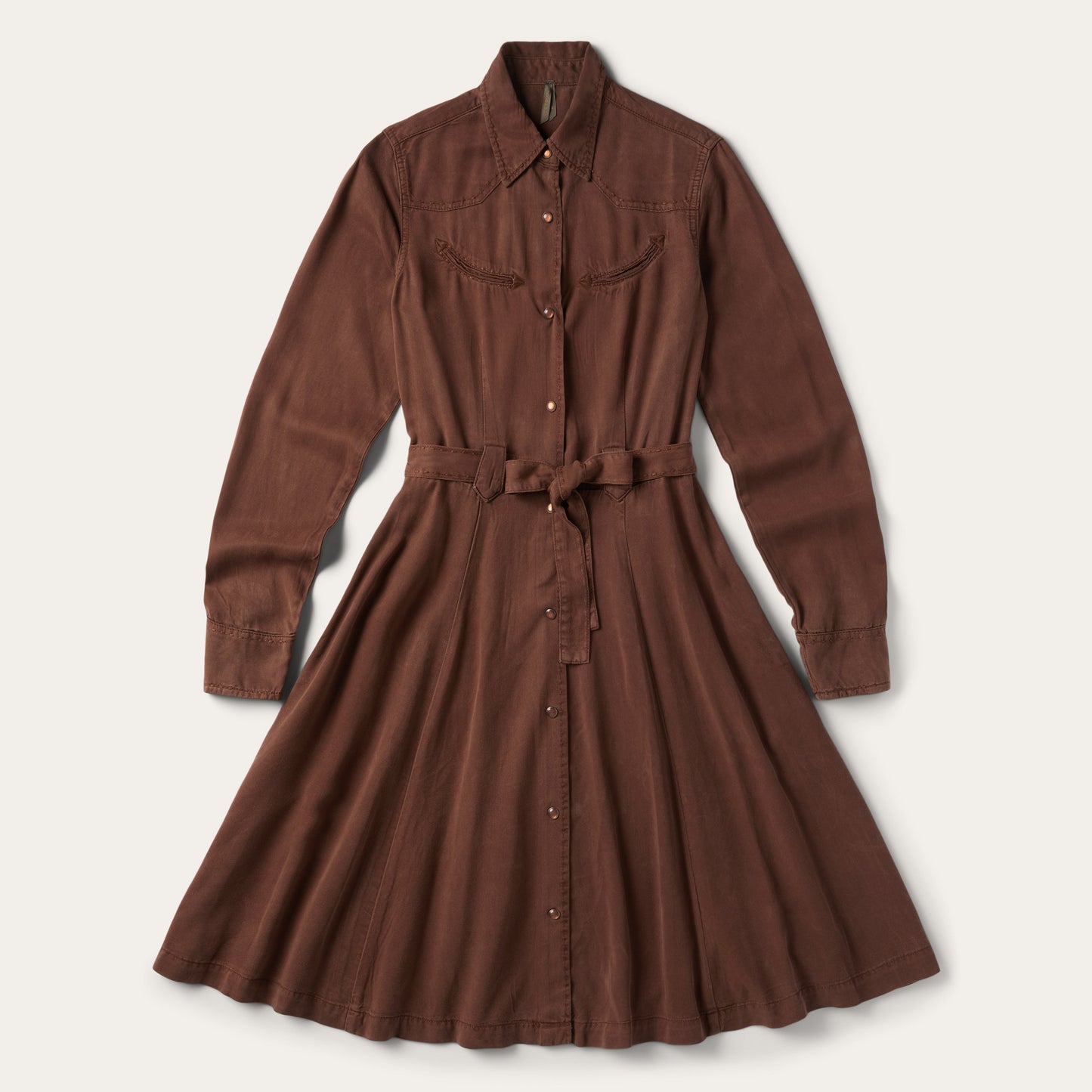 Tobacco Western Dress | Stetson Brown