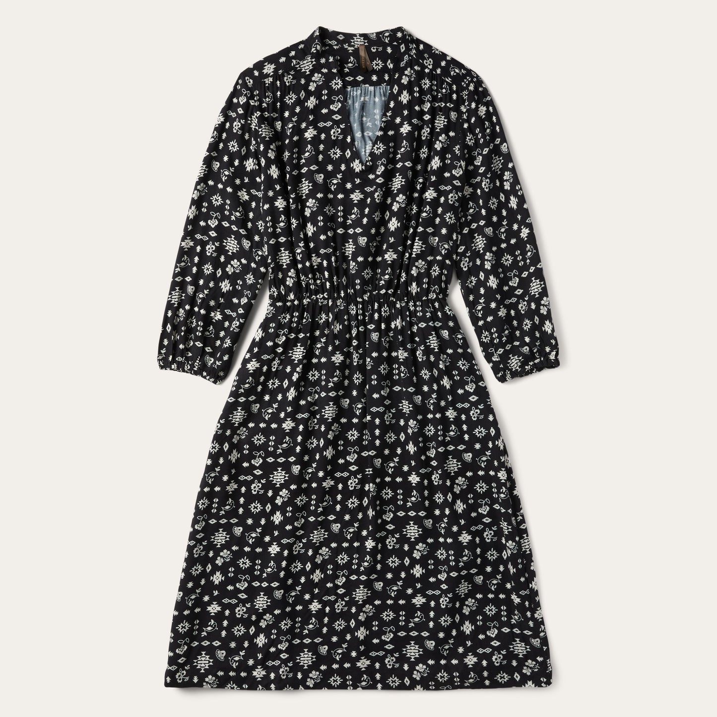 Southwestern Ditzy Print Dress | Stetson Black