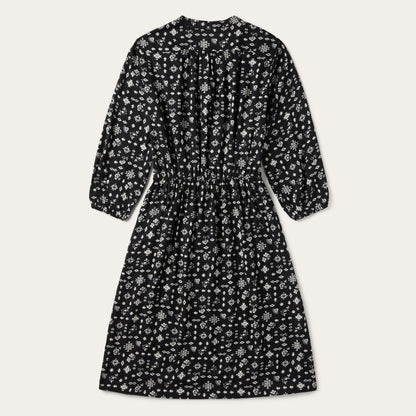 Southwestern Ditzy Print Dress | Stetson Black