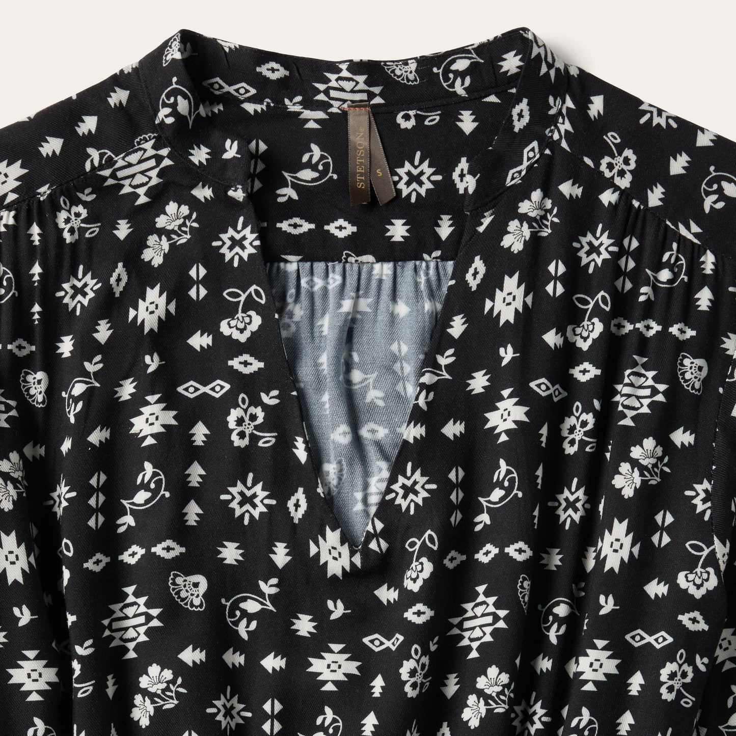 Southwestern Ditzy Print Dress | Stetson Black