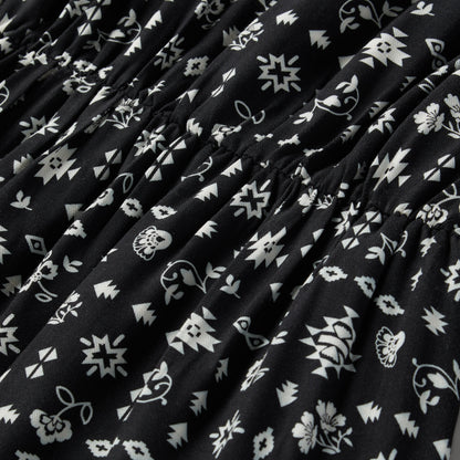 Southwestern Ditzy Print Dress | Stetson Black